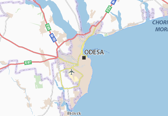 Carte-Plan Odesa