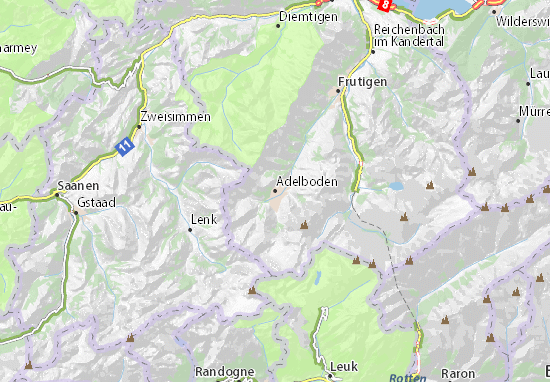 Mapas-Planos Adelboden