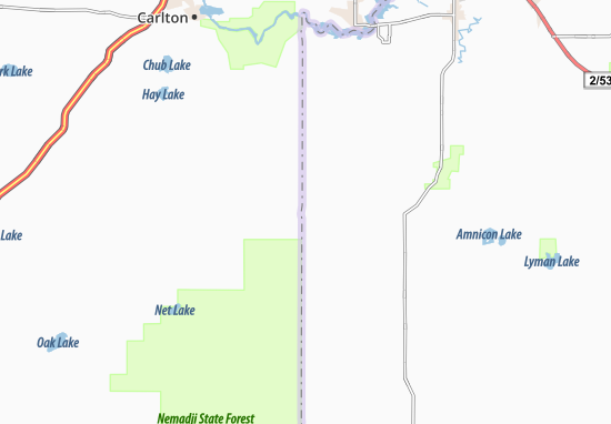 Kaart Plattegrond Foxboro