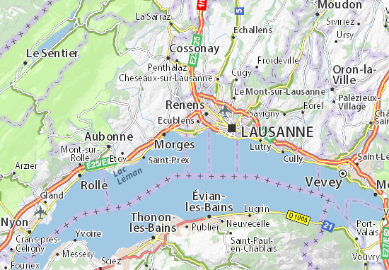 Saint-Sulpice Map