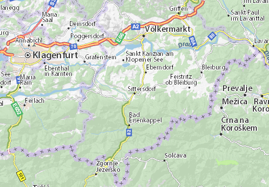 Mapas-Planos Sittersdorf