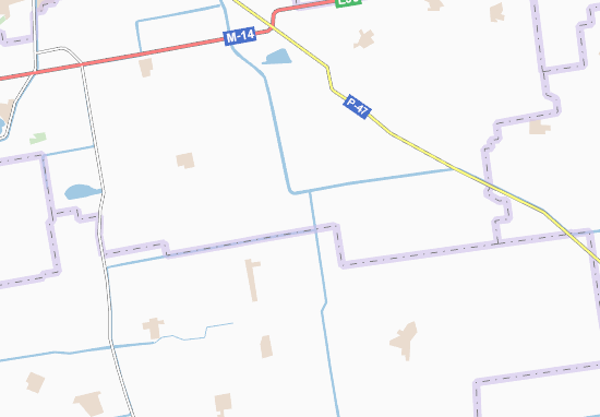 Karte Stadtplan Dudchyne