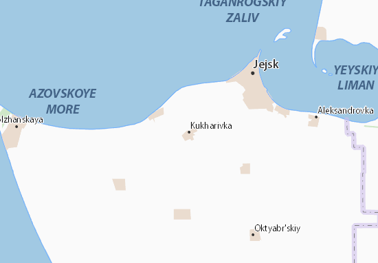 Karte Stadtplan Kukharivka