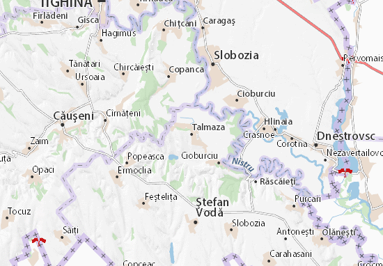 Talmaza Map
