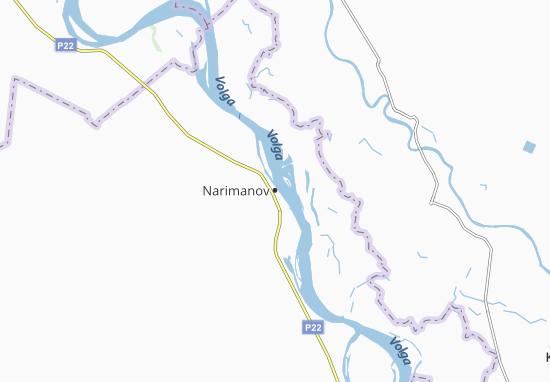 Kaart Plattegrond Narimanov