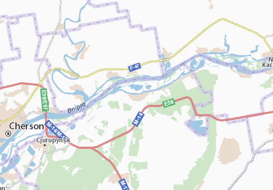 Kozachi Laheri Map