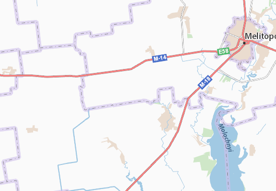 Karte Stadtplan Polyanivka