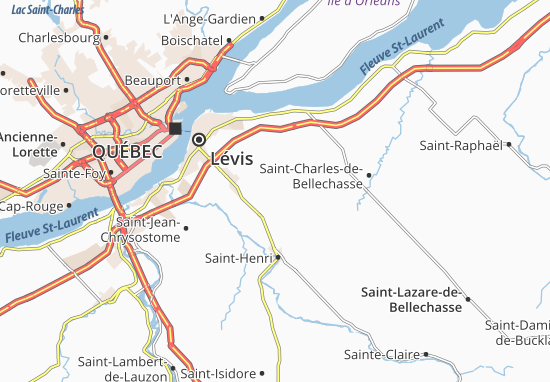 Karte Stadtplan Pintendre