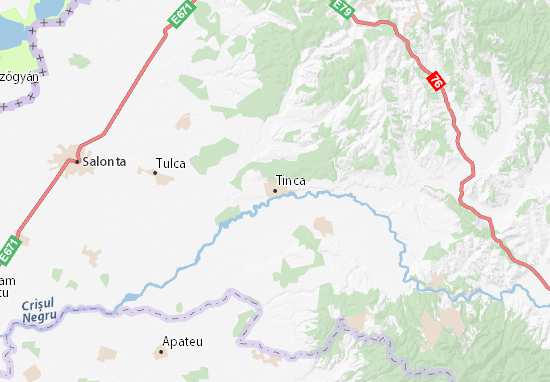 Tinca Map