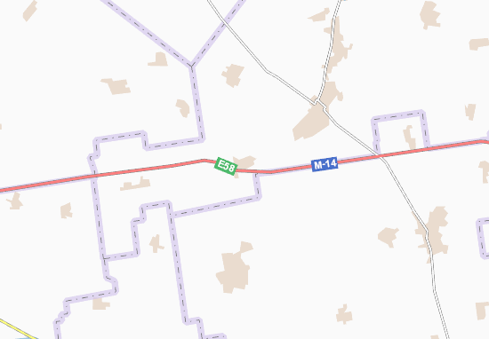 Nyzhni Torhai Map