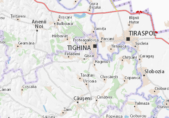 Gîsca Map
