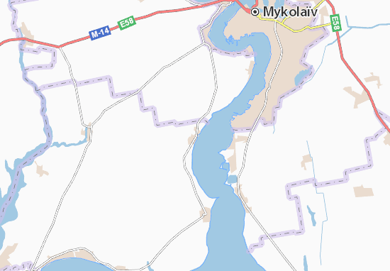 Mapa Kozyrka