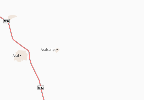 Karte Stadtplan Aralsul&#x27;fat