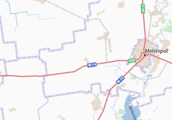 Karte Stadtplan Novhorodkivka