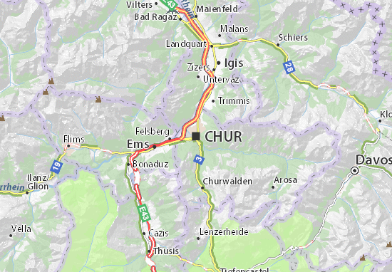 Chur Map