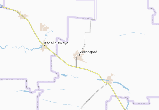 Zernograd Map