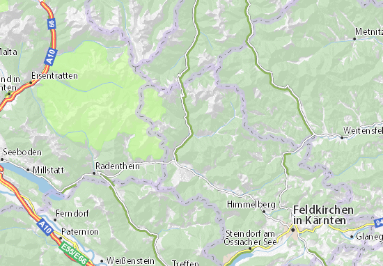Ebene Reichenau Map
