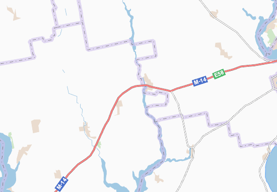 Karte Stadtplan Kimivka