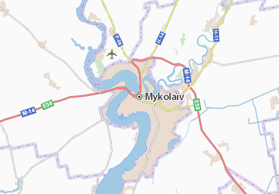 Mykolaïv Map