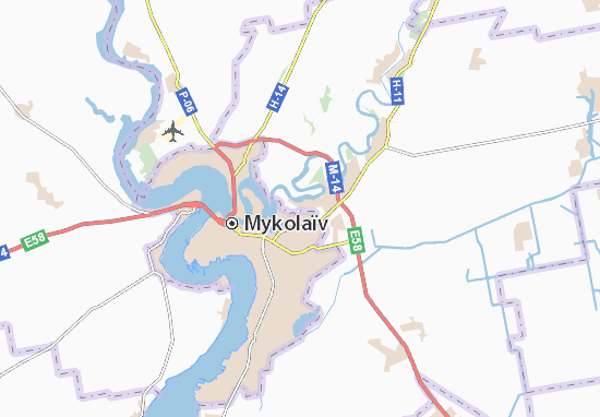 Mishkovo-Pohorilove Map