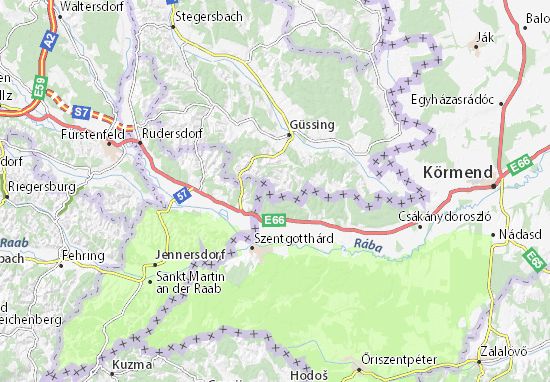 Tschanigraben Map
