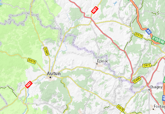 carte michelin saint leger du bois plan saint leger du bois viamichelin