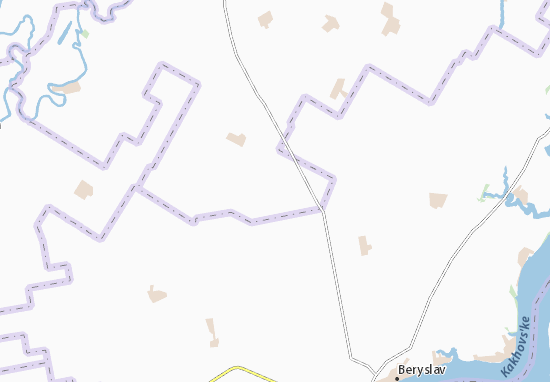 Karte Stadtplan Charivne