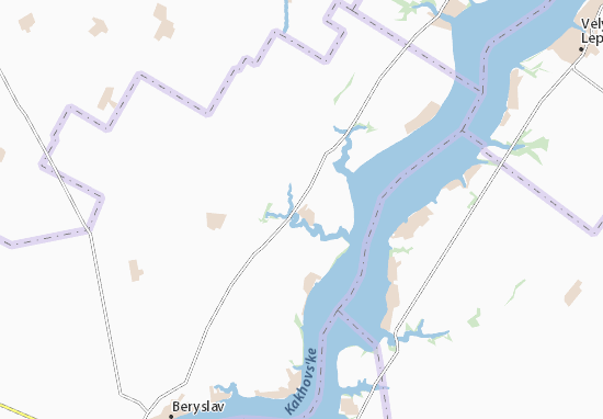 Mapa Novokairy