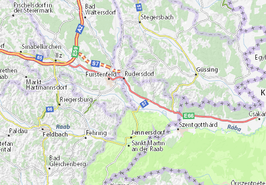 Karte Stadtplan Dobersdorf