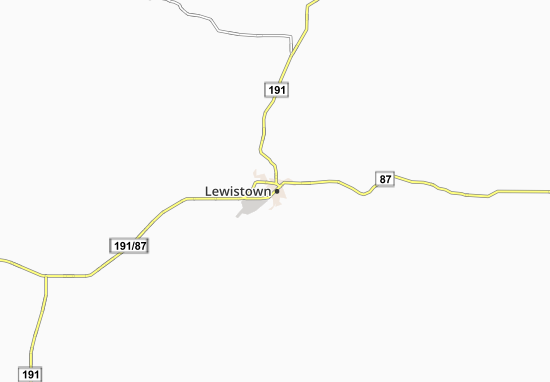 Carte-Plan Lewistown
