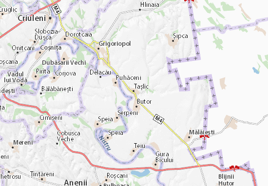 Karte Stadtplan Taşlîc