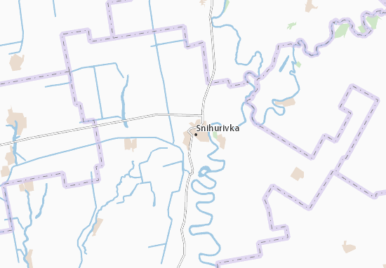 Karte Stadtplan Snihurivka