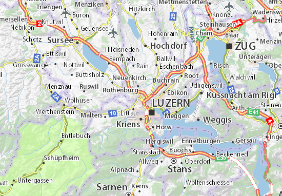 Karte Stadtplan Emmen