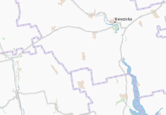 Karte Stadtplan Marynove