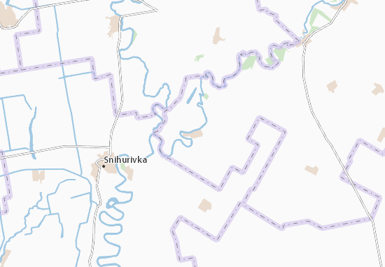 Karte Stadtplan Kalinins&#x27;ke