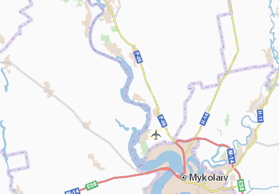 Karte Stadtplan Hur&#x27;ivka