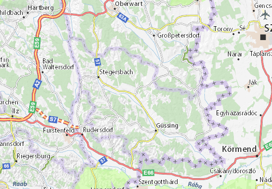 Sankt Michael im Burgenland Map