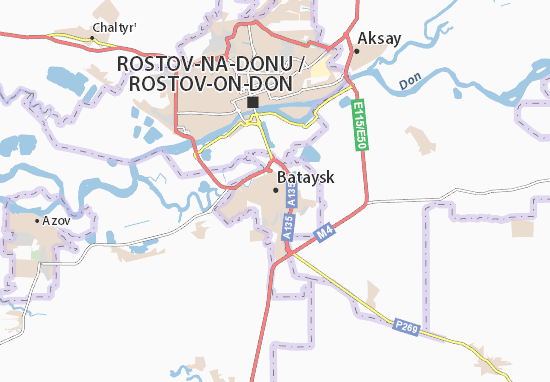 Mapas-Planos Bataysk