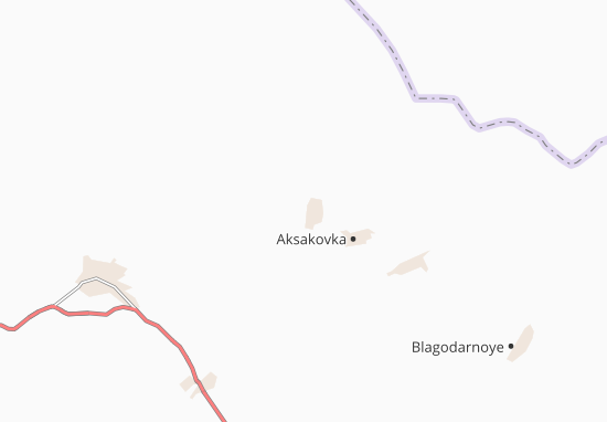 Kaart Plattegrond Irinovka
