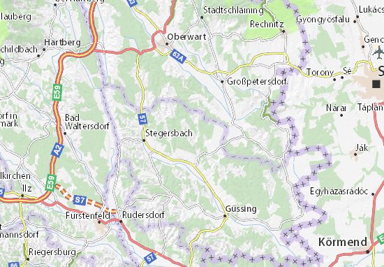 Karte Stadtplan Neuberg