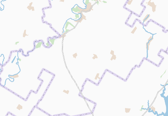 Karte Stadtplan Bezvodne