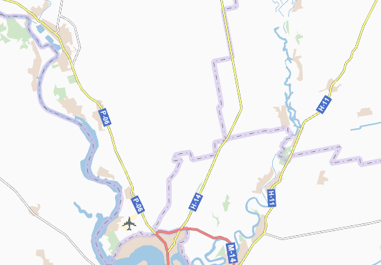 Kaart Plattegrond Kandybyne