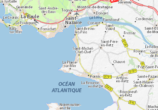 Saint-Michel-Chef-Chef Map
