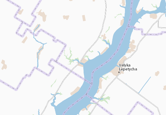 Karte Stadtplan Dudchany