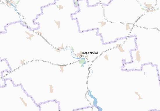 Berezivka Map