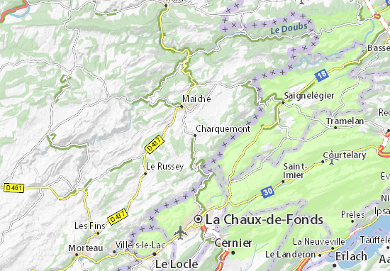 Mapas-Planos Charquemont