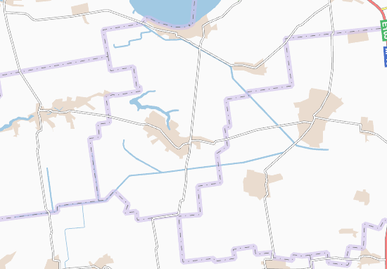 Karte Stadtplan Mala Bilozerka