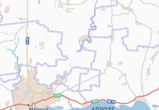 Karte Stadtplan Pavlopil&#x27;