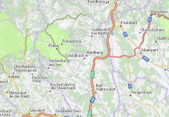 Mapa Schildbach