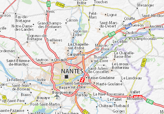 Karte Stadtplan La Madeleine